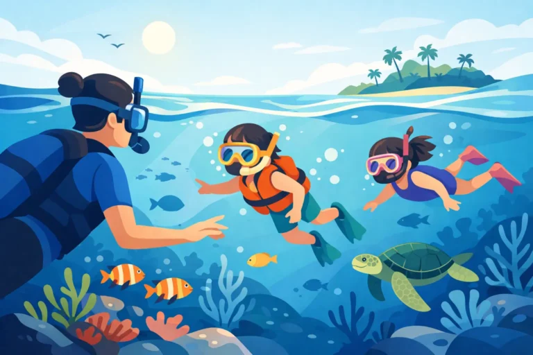 A Guide to Snorkeling With Kids 1 A Guide to Snorkeling With Kids