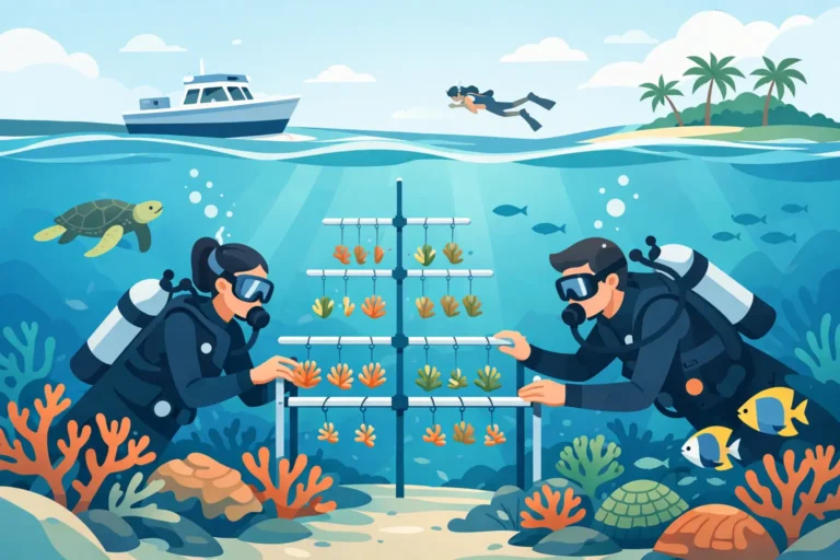 Coral Restoration Tour Key Largo Guide 2 Coral Restoration Tour Key Largo Guide