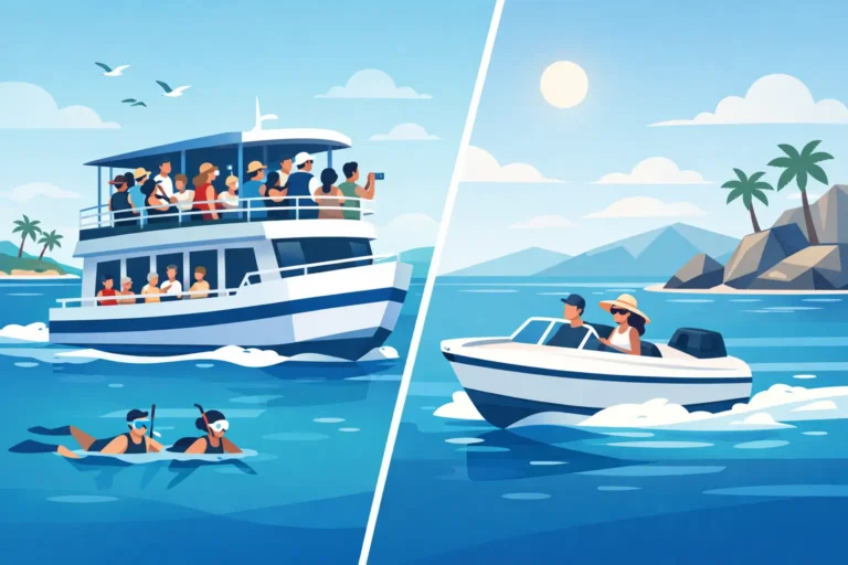 Group Tour vs Private Boat: Which Is Better?